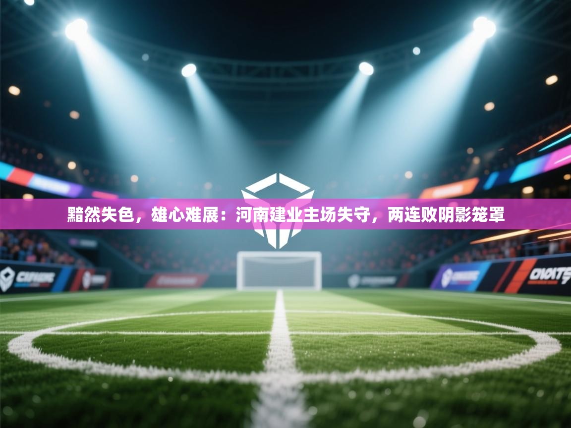 黯然失色，雄心难展：河南建业主场失守，两连败阴影笼罩