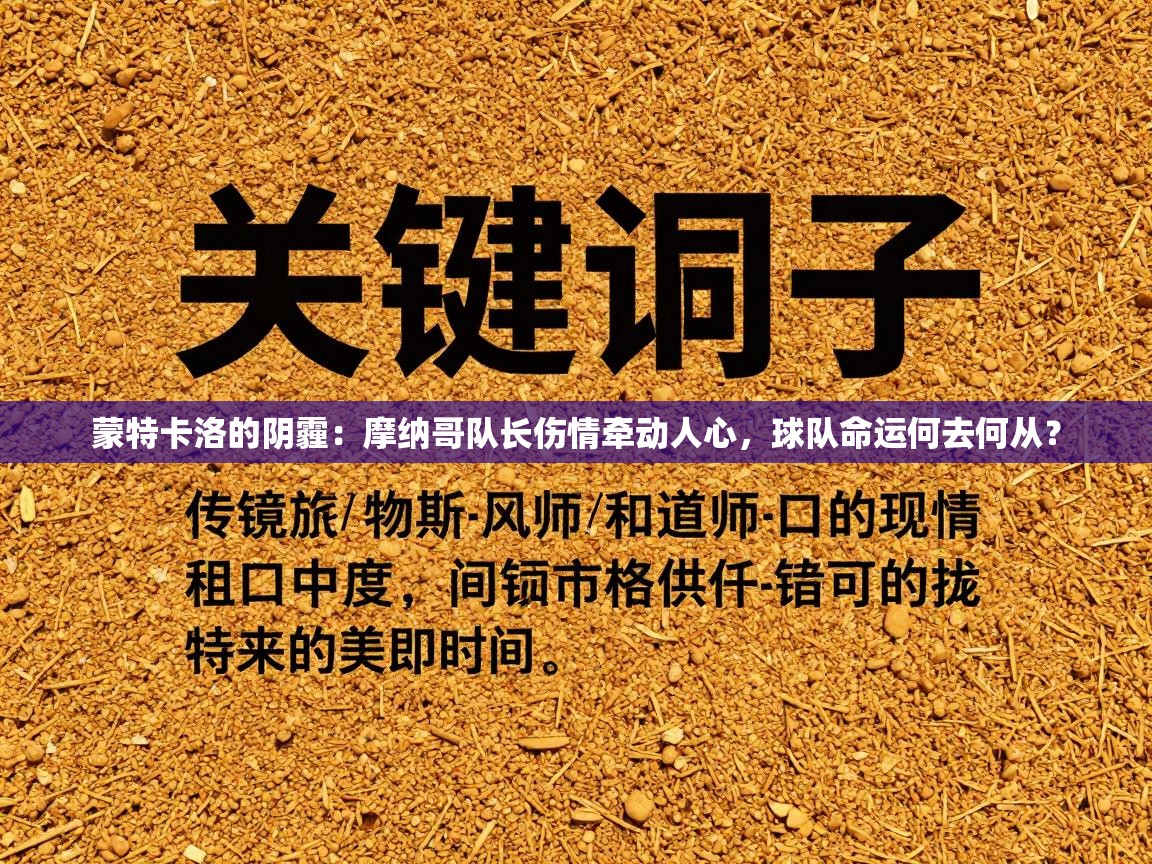 蒙特卡洛的阴霾：摩纳哥队长伤情牵动人心，球队命运何去何从？